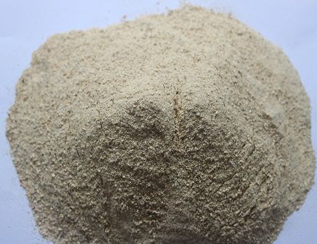 Dried cassava residue
